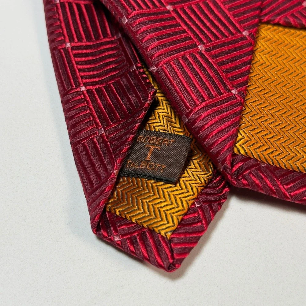 Vintage Robert Talbott Necktie Mens 4